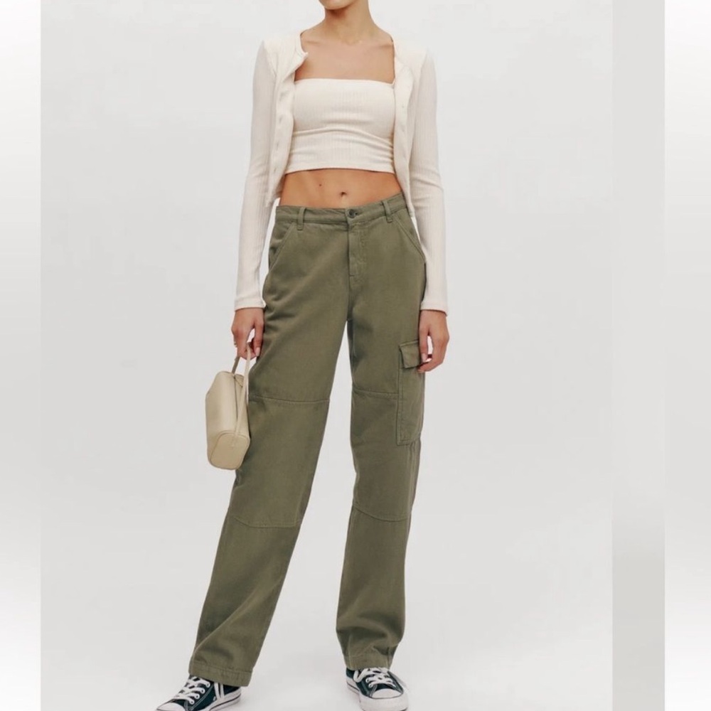 Reformation Bailey high rise utility pant
